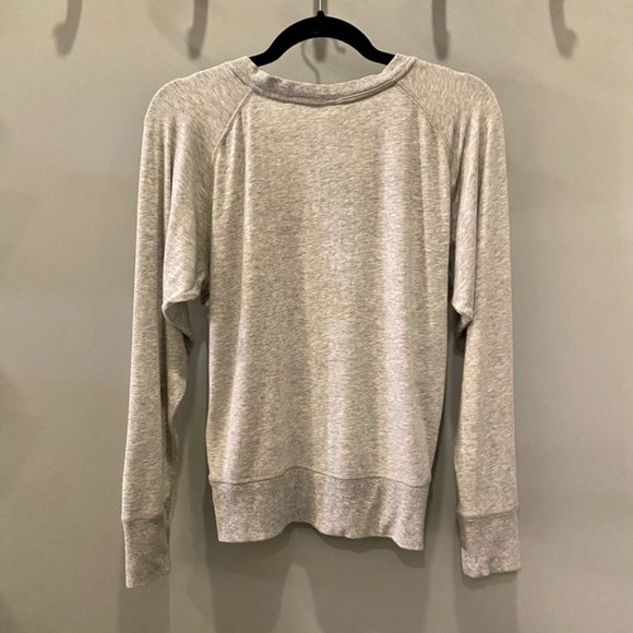 *NOT FOR SALE/SOLD* H&M Sweatshirt Raglan Sleeve (Sz XS) Grey - Picture 2 of 3